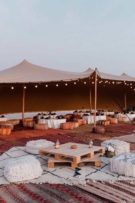 Moroccan Tent, Riad Marrakech, Traditional Wedding Decor, Tent Design, Moroccan Wedding, 카페 인테리어 디자인, Jw Marriott, Outdoor Restaurant, Moroccan Decor