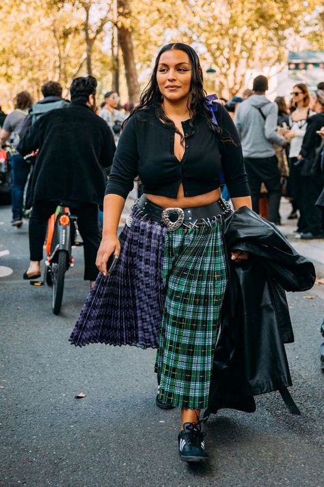 Paloma Elsesser, Street Style Spring, Paris Fashion Week Street Style, The Best Street Style, Best Street Style, Spring Street Style, Style Spring, Celebrity Street Style, Vogue Italia