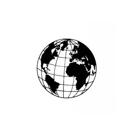 Globe Black And White, Earth Black And White, Earth Silhouette, Shadow Tattoo, Earth Tattoo, Tatuagem Masculina Pequena, Earth Drawings, Earth Illustration, Dark Landscape