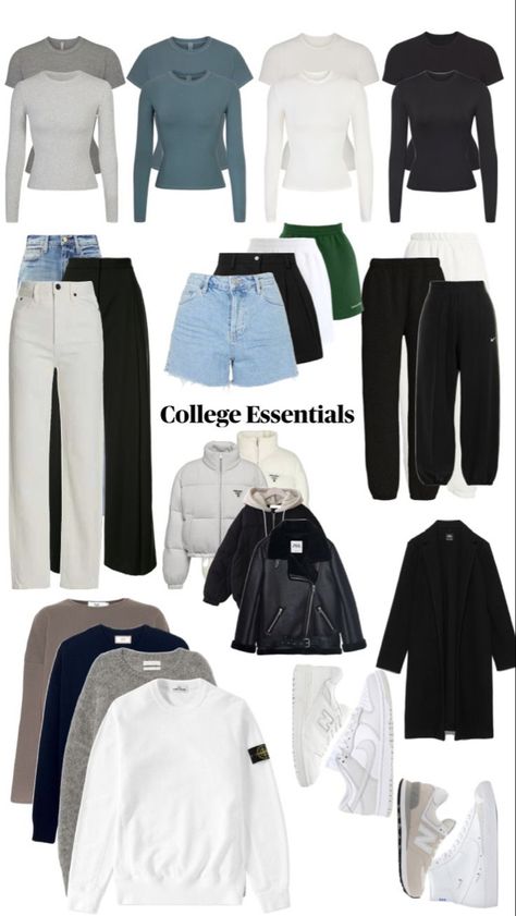 Out Ideas Outfits Casual, Closet Basics For Women 2023, What’s Trending, Soft Minimalism Fashion, Lecture Outfits, Late Winter Outfits, Navy Outfits For Women, Staple Clothing Pieces, Cute Simple Outfit Ideas