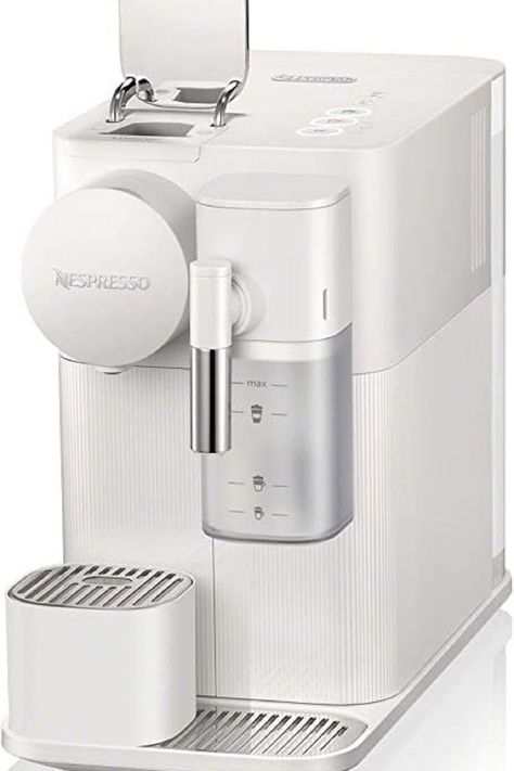 Nespresso Lattissima One Coffee and Espresso Maker by De'Longhi, Porcelain White With Deal: $298.95 You Save: $101.00(25%) List Price: $399.95 1,139 ratings This is an Amazon Product. Brand - Nestle Nespresso Capacity - 1000 Milliliters Color - Porcelain White Coffee Maker Type - Espresso Machine Product Dimensions - 6.1"D x 12.8"W x 10.5"H About this item One capsule. One touch. One perfect latte. Click the Link to Buy.>https://tinyurl.com/4dbd8ctk Lattissima One, Nespresso Lattissima, Coffee And Espresso Maker, Espresso Maker, White Coffee, Espresso Machine, Make Money Online, Espresso, Coffee Maker