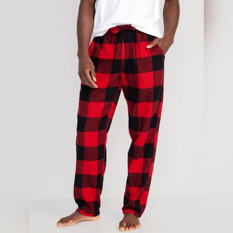 Brand New With Tags! Never Worn! Old Navy Christmas Pajamas Pants Color: Red And Black Size: Men's Medium Mens Flannel Pajamas, Buffalo Plaid Pajamas, Old Navy Pajamas, Buffalo Plaid Flannel, Mens Pajama Pants, Plaid Pajama Pants, Red Buffalo Plaid, Flannel Pajama Pants, Plaid Pajamas