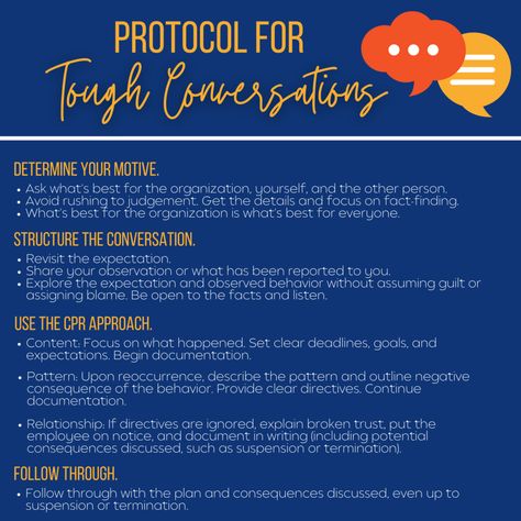 Embracing Confrontation: A Protocol for Tough Conversations • TechNotes Blog Crucial Accountability, Communications Manager, Leadership Ideas, Crucial Conversations, How To Handle Conflict, Good Leadership Skills, Teacher Leader, Tough Conversations, Team Meeting