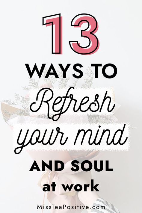 Work Burnout, Procrastination Motivation, Recharge Yourself, Mindfulness At Work, Refresh Your Mind, Overcoming Procrastination, Daily Life Hacks, Mental Break, Wellness Activities