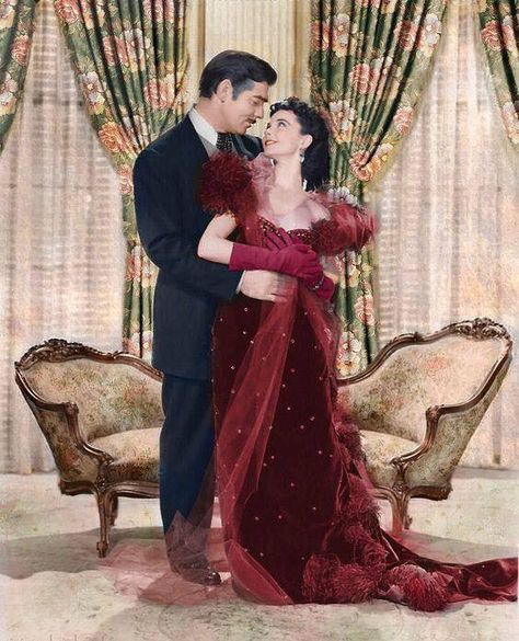 oldhollywood-mylove: “• Vivien Leigh as Scarlett O'Hara • Clark Gable as Rhett Butler • Gone with the Wind (1939) ” Scarlett Ohara Dresses, Gone With The Wind Dresses, Scarlett O Hara, Rhett Butler, Scarlett O'hara, Classic Hollywood Glamour, Image Film, Photos Of People, Vivien Leigh