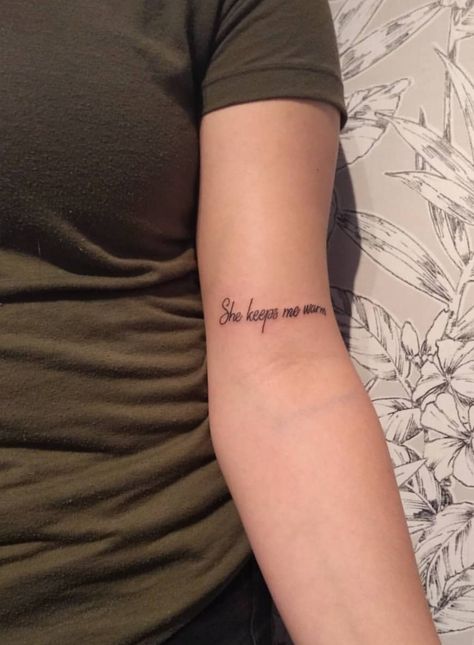 #tattoo #lesbian #shekeepsmewarm #marylambert #inked #tatouage Subtle Queer Tattoos, Queer Tattoos For Women, Pretty Little Liars Tattoo, Wlw Tattoo Ideas, Lgbt Tattoo Ideas, Sapphic Tattoo Ideas, Wlw Tattoos, Sapphic Tattoo, Queer Tattoos