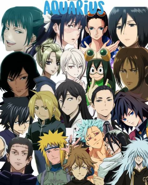 Aquarius Anime Characters, Anime Zodiac, Zodiac Sign Traits, Black Clover, All Anime, Anime Films, Naruto Uzumaki, Anime Shows, Anime Character