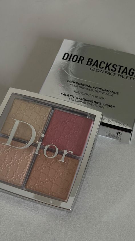 Dior Blush Palette, Dior Backstage Highlighter, Dior Highlighter Aesthetic, Dior Hilighter, Dior Pallete Aesthetic, Dior Pallet, Dior Highlighter Palette, Dior Glow Face Palette, Dior Backstage Glow Face Palette