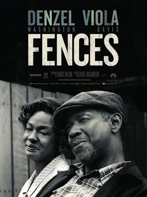 Fences (2017) Fences Movie, Viola Davis, Idris Elba, Denzel Washington, Daniel Radcliffe, Top Movies, Bon Jovi, Great Movies, Hd Movies