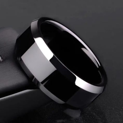 Hammock Frame, Mens Stainless Steel Rings, Black Ring, Niche Design, Finger Rings, Couple Rings, Color Ring, Diamond Watch, Stainless Steel Rings