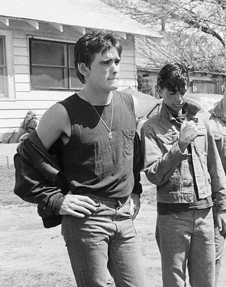 Dallas Winston and Johnny Cade The Outsiders Pictures, I 3 Pfp, The Outsiders Pfp, 50s Greaser Aesthetic, Greaser Aesthetic, Dally Winston, Young Matt Dillon, Outsiders Cast, The Outsiders Imagines