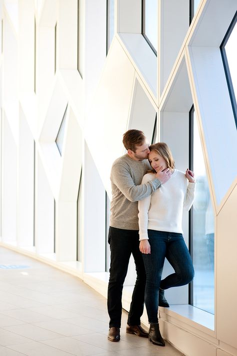 Library Photoshoot, Prewedding Photoshoot, Romantic Proposal, Central Library, Unique Architecture, Winter Engagement, Photo Location, Photo Library, Engagement Shoot