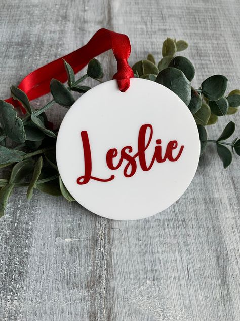 Custom Crafts, Acrylic Ornaments, Keepsake Gifts, November 1st, Custom Gift Tags, Personalized Acrylic, Bridal Parties, Merry Christmas To You, Gifts For Teachers