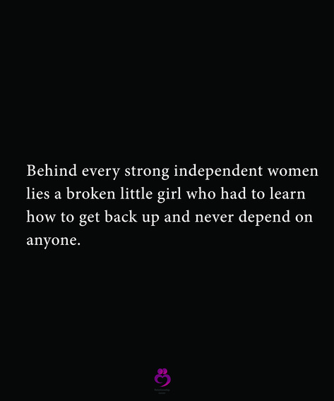 Never Depend On Anyone Quotes, Dont Depend On Anyone, Independent Girl Quotes, Breakdown Quotes, Improving Life, Strong Independent Woman, Missing Quotes, The Best Version Of Myself, Michael X