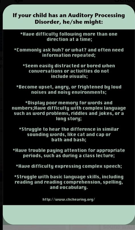 Delayed Processing Disorder, Audio Processing Disorder, Auditory Processing Activities, Auditory Processing Disorder, Learning Disorder, Auditory Processing, Emdr Therapy, Processing Disorder, Learning Difficulties