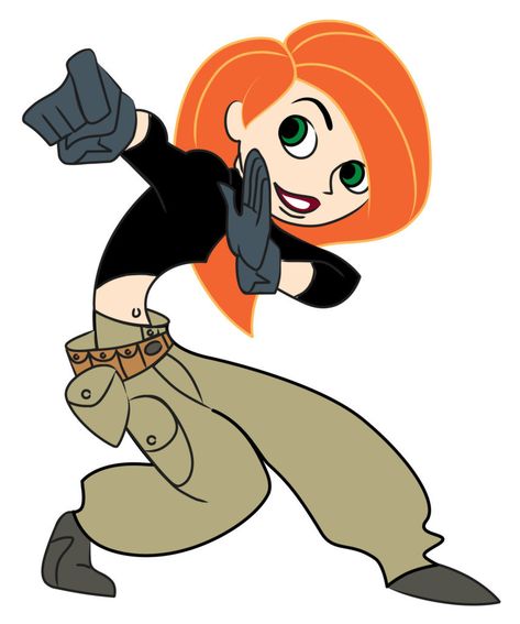 Redhead cartoon characters helped the redhead stereotype in the 1990's and we're so happy we had them as role models! Here are 5 of the best in history.. Kim Possible Kostüm, Redhead Cartoon Characters, Early 2000s Halloween Costumes, 2000s Halloween Costume, Kim Possible Costume, Red Head Cartoon, Red Head Halloween Costumes, Kim Possible Characters, Hair Cartoon