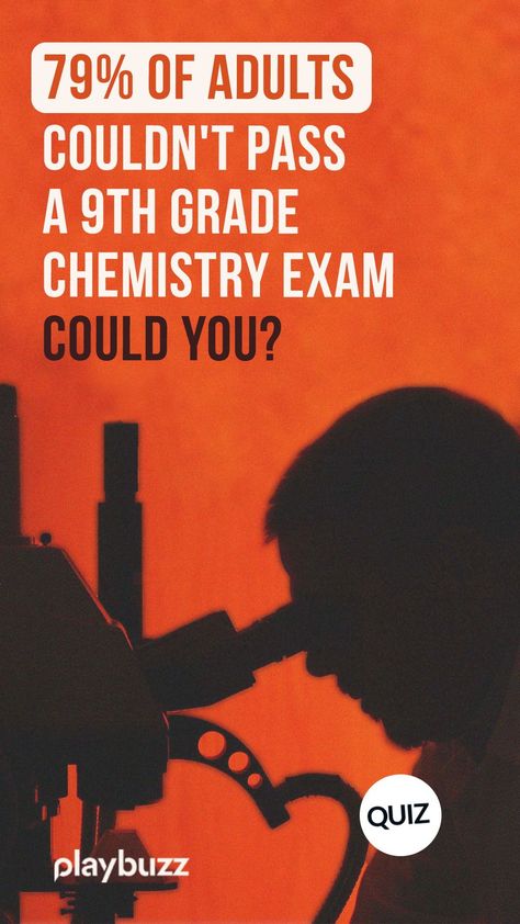 Remember those days in chemistry class in 9th or 10th grade, where you stood next to your lab partner once or twice a week doing crazy equations and then mix this blue liquid with that pink one? Ahhh, good times. Now, Let’s see how much of a “reaction” we can get from you with the following questions! #PlaybuzzQuiz General Knowledge Celebrities Trivia Chemistry Science Atoms Elements 9th Grade Chemistry High School Chemistry High School Science Chemical formula Molecule College Chemistry, Boyle's Law, Chemistry Between Two People, Class Awards, Playbuzz Quiz, High School Chemistry, Chemical Equation, Blue Liquid, Chemistry Class