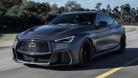 Details of the Formula 1-inspired Infiniti Project Black S have been revealed. It will make 563 horsepower from its twin-turbo V6 and three electric motor-generators. It only weighs a little more than the Red Sport 400 model. Electric Motor Generator, Q50 Red Sport, Sports Cars Mustang, Motor Generator, Infiniti Q60, Renault Sport, Mini Coopers, Bmw I3, Infiniti Q50