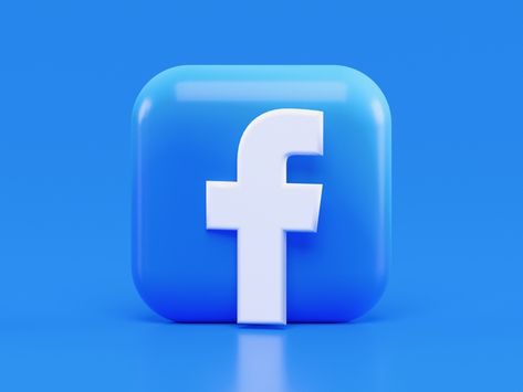 Facebook 3d Icon, Facebook Logo Aesthetic, Facebook Logo Icons, Facebook Icon Aesthetic, Facebook Aesthetic, Board Icon, Logo Motion, Facebook Logo, Facebook Icon