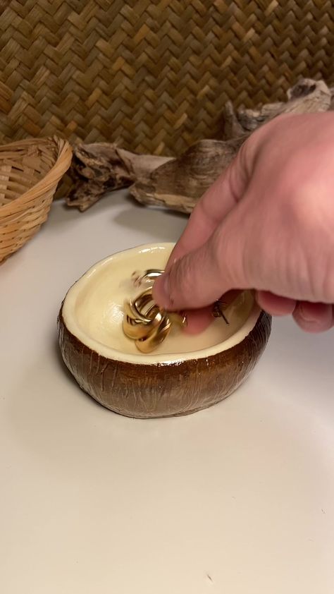 How cute is this coconut? 🥥🥹 . . . . #slow#doitfortheprocess#paint#creation#art##aesthetic#argilla#clay#diy#tutoral#giftideas#clayart#gift#clayideas#fyp#arcilla#colorful#tutorial#creative#handmade#das#dasclay#coconut#jewelryholder Coconut Jewelry Holder, Clay Bday Gifts, Coconut Clay Bowl, Diy Ceramic Jewelry Dish, Air Dry Clay Ideas Diy Jewelry Dish, Clay Jewelry Diy Holder, Clay Jewelry Holder Diy, Jewelry Clay Holder, Air Dry Clay Ideas Aesthetic