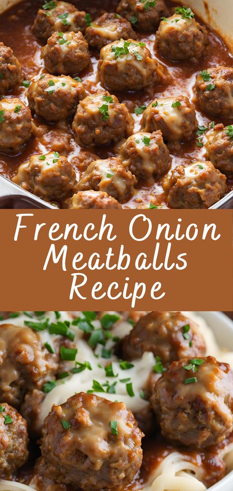 Onion Soup Meatballs, Louisiana Shrimp Dip, French Onion Meatballs Recipe, French Onion Meatballs, Onion Meatballs, Louisiana Shrimp, Shrimp Dip Recipes, Beef Skillet, Juicy Meatballs