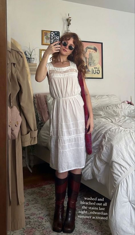 Caroline Tucker Outfits, Caroline Tucker, Nightgown Outfit, Warm Outfits, Outfit Inspo Fall, Cute Summer Outfits, Stories Instagram, Aesthetic Clothes, Pretty Outfits