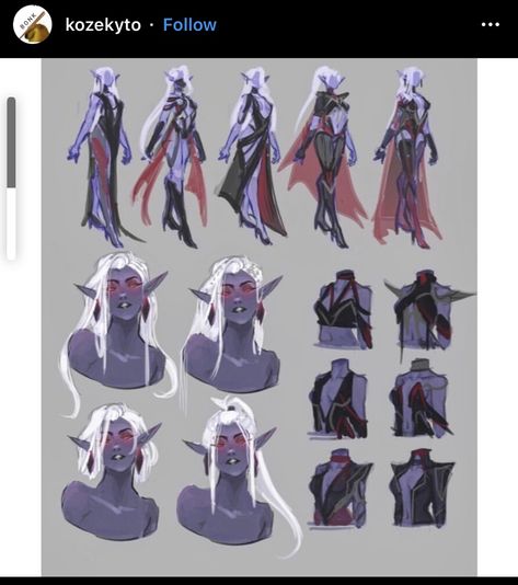 Drow Elf Female Character Design, Dark Elf Druid, Drow Tiefling, Dnd Imp, Drow Aesthetic, Dark Elf Female, Dnd Drow, Drow Female, Elf Drawings