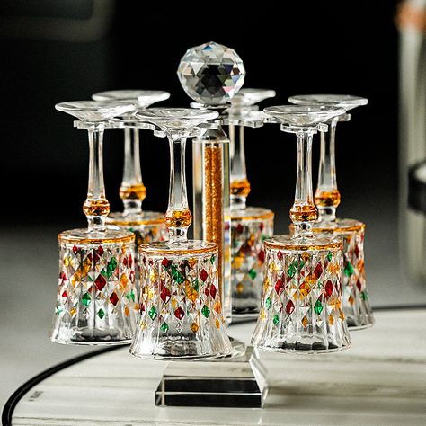 Crystal stemware