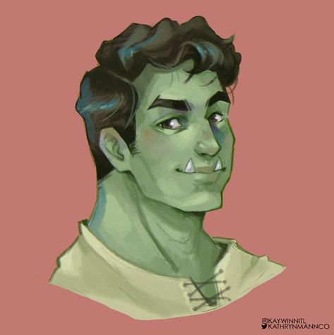 Orc Aesthetic Male, Orc Male Character Design, Changeling Dnd Art Male, Dnd Orc Male, Dnd Half Orc, Half Orc Male, Orc Male, Half-orc Male, Dnd Orc