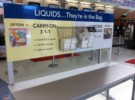 Flying Dry: Navigating The Rules Of Carry-on Liquids Carry On Liquids, Hand Carry Luggage, Carry On Toiletries, Vacation Prep, Travel Backpacks, Airport Security, Airport Travel, Travel Checklist, Backpacking Packing