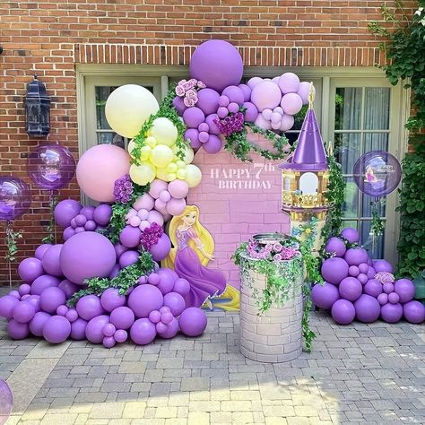 Faster shipping. Better service Tangled Party Decorations, Prince Birthday Decorations, Adele Birthday, Tangled Birthday Party, Rapunzel Birthday Party, Princess Birthday Party Decorations, Tangled Birthday, Rapunzel Party, Tangled Party