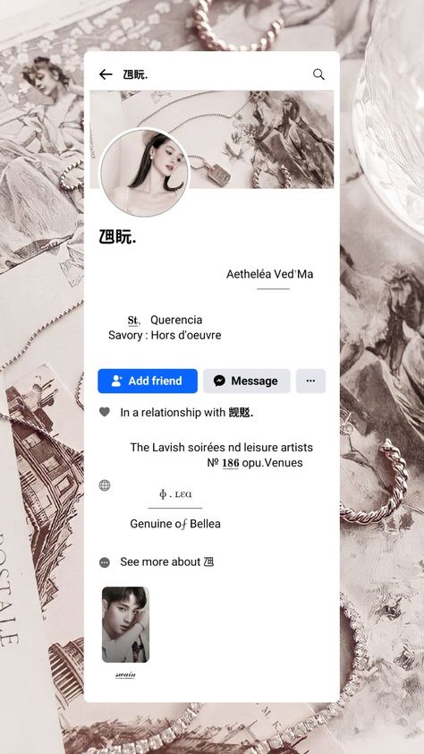 #Layout #Facebook #Aesthetic #Tataletak #Cantik #Roleplayer #LikaSolt #Classy #Elegant #Beautiful #Model #Ulzzang Layout Facebook Aesthetic, Facebook Aesthetic, Layout Aesthetic, Facebook Account, Copy Me, Layout, Quick Saves