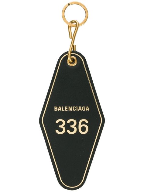 Barber Products, Hotel Keychain, Chain Ideas, 2024 Inspiration, Golden Border, Traditional Diamond, Balenciaga Black, Key Tags, Leather Keyring