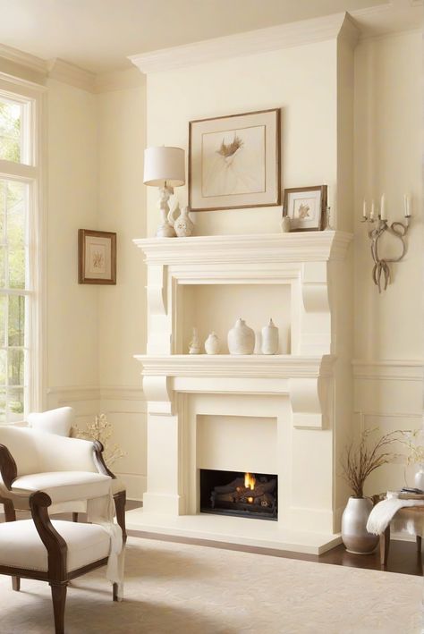 1. Room paint
2. Navajo White
3. Fireplace
4. Westpear Interiors Behr Navajo White, Bm Navajo White, Paint 2024, Best Wall Paint, Wall Paint Color, Light Oak Floors, Fireplace Room, Navajo White, Paint Fireplace