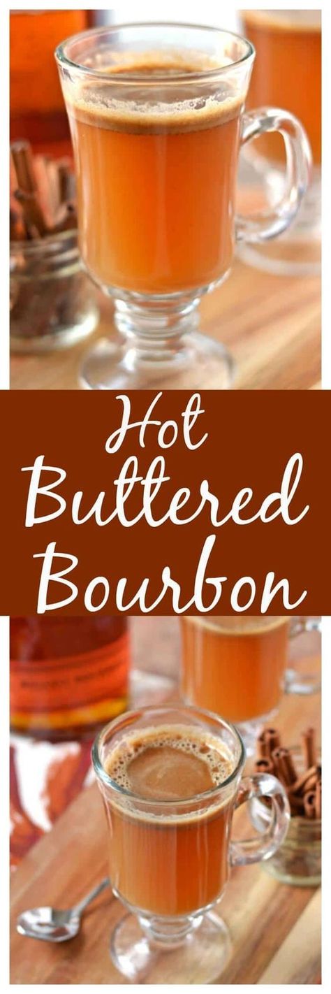 Buttered Bourbon, Healthier Cocktails, Party Food Ideas For Adults, Winter Cocktails Recipes, Bourbon Recipes, Bourbon Balls, Special Drinks, Winter Cocktail, Spiced Butter