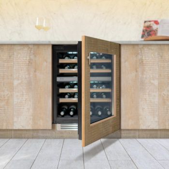 Integrated Wine Cooler, Undercounter Wine Cooler, Best Wine Coolers, Built In Wine Cooler, Bathroom Shower Design, Sliding Shelves, Wine Coolers, Wine Cabinet, Wine Store