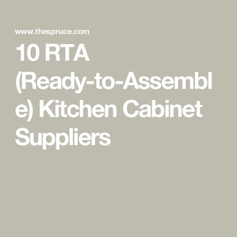 10 RTA (Ready-to-Assemble) Kitchen Cabinet Suppliers Ready To Assemble Kitchen Cabinets, Rta Cabinets Kitchens, Inset Kitchen Cabinets, Affordable Cabinets, Kitchen Cabinets For Sale, Rta Kitchen Cabinets, Rta Cabinets, New Kitchen Cabinets, New Cabinet