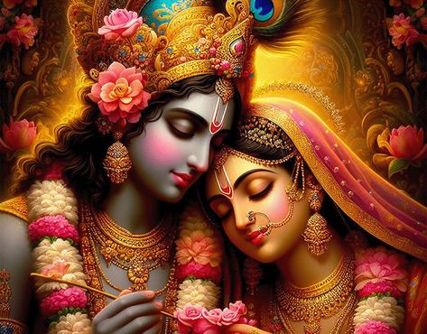 Radha Krishna Ai Images By Vr Creative :: Behance Sri Radha Krishna Images, Radhakrishna Wallpaper Full Hd, Hey Krishna, Indian Money Wallpaper Aesthetic, Unique Radha Krishna Images, Photos Of Lord Krishna, Ganpati Photo, Ganpati Photo Hd, Bappa Photo