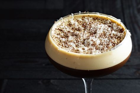 Don't Knock the Parmesan Espresso Martini Before You Try It Phoenix Food, Homemade Liquors, Cream Drinks, Espresso Martinis, Bushwacker, Bagel Cream Cheese, Mudslide, Coffee Liqueur, Popular Drinks