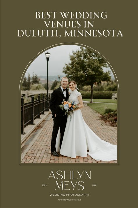 There are a plethora of beautiful wedding venues in (and near) Duluth, Minnesota. As a wedding photographer, I’ve worked in almost all of them! Here are a few of the best wedding venues near Duluth: Clyde Iron Works, Greysolon Ballroom, Grand Superior Lodge, and The Atrium. One of the most important things to consider when planning your wedding is choosing your wedding venue. Duluth Wedding Venues, Boho Venue, Curated Decor, Duluth Minnesota, Duluth Mn, Beautiful Wedding Venues, Best Wedding Venues, Wedding Photo Inspiration, Wedding Weekend