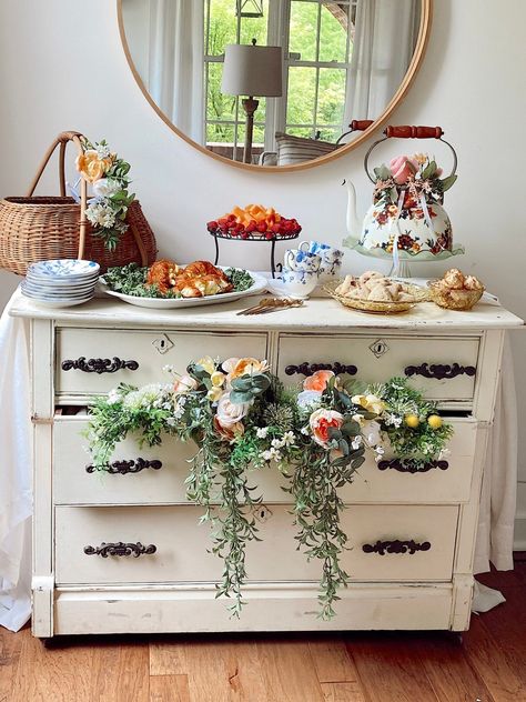 Vintage buffet cabinet