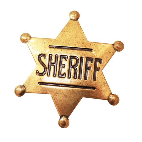 PRICES MAY VARY. 👒【SUPERIOR SHERIFF BADGE】: Our Sheriff's badge is made of high-quality alloy, strong and durable, not easy to rust and corrosion.They use a classic hexagonal design. The badges look good. The safety pins on the badges are very convenient. 💖【METAL BADGE SIZE】: This custom police badge has gone through a special vintage process. Size: 2.45 "x 2.68", weight: about 0.33 oz. 🤠 【Multiple Occasions】: This sheriff badge be used as police-themed party supplies, birthday party favors, Detective Badge, Police Vest, Sheriff Star, Police Badges, Deputy Sheriff, Sheriff Badge, Star Badge, Cowboy Party, Police Badge