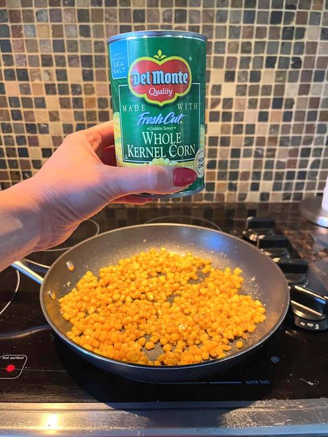 How To Spice Up Canned Corn, How To Make Canned Corn Taste Better, Baked Panko Chicken, Canned Corn Recipes, Homemade Kettle Corn, Cooking Sweet Corn, Cooked Corn, Crock Pot Corn, Can Corn