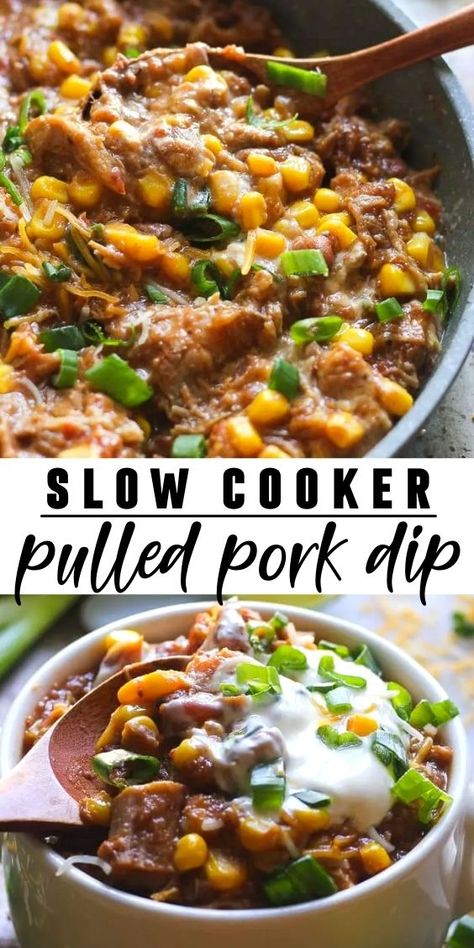 Bbq Pulled Pork Dip, Pulled Pork Dip Appetizers, Pulled Pork Dip Recipes, Pulled Pork Fried Rice, Pulled Pork Appetizer, Pulled Pork Dip, Pork Dip, Football Season Food, Frugal Kitchen