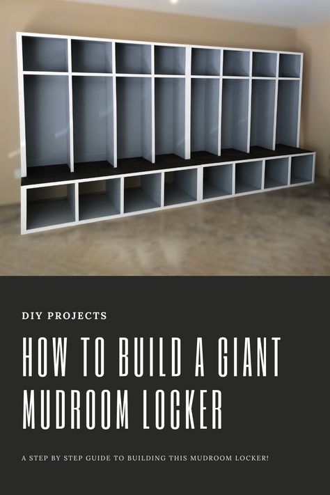 Locker Design Ideas, Garage Lockers, Mudroom Garage, Mudroom Locker, Mudroom Entry, Fencing Club, Sports Locker, Built In Lockers, Diy Locker