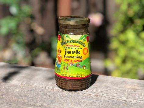 The Jarred Jerk Paste I Put on Everything - Eater Jamaican Jerk Seasoning, Steamed Cabbage, Curry Goat, Jamaican Jerk, Jerk Seasoning, Rice And Peas, Brown Sauce, Salmon Filet, Jerk Chicken