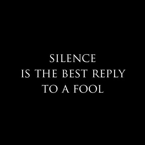 Art Of Silence, The Power Of Silence, Power Of Silence, Building Confidence, Strong Mind Quotes, Vie Motivation, Karma Quotes, Badass Quotes, Love U