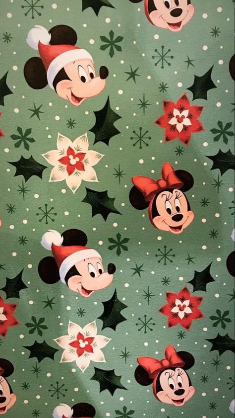 Disney Christmas Cards, Holiday Iphone Wallpaper, Christmas Wallpaper Iphone Cute, Xmas Wallpaper, Disney Background, Disney Iphone, Disney Phone Wallpaper, Mickey Mouse Wallpaper, Christmas Phone Wallpaper