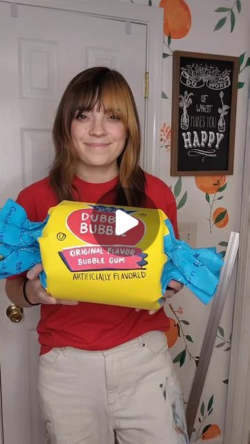 Grace Baldwin on Instagram: "DIY Giant Dubble Bubble Gum  #diy #diyhalloweendecor #halloweendecor #artist #handmadedecor #maximalist #artist #diydecor #crafttutorial #giantcandy" Bubble Gum Bulletin Board Ideas, Diy Giant Gumball Machine, Diy Gum Drops, Giant Candy Decorations Diy, Diy Gumball Machine, Candy Decorations Diy, Dubble Bubble, Giant Candy, Creepy Halloween Decorations