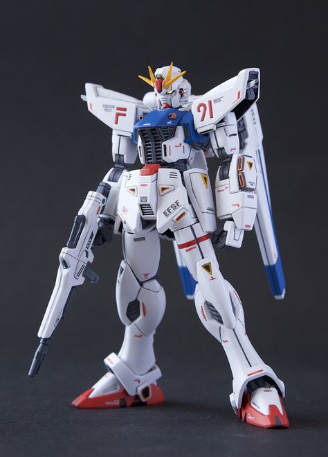 HGUC 1/144 Gundam F91 remodeled by ITTA F91 Gundam, Gundam F91, Battle Ships, Gundam Custom Build, Kit Design, Custom Gundam, Giant Robots, Gundam Model, Model Kits